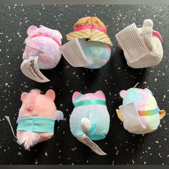 Squishville Set of 6 - Assorted Series NWT - Picture 2 of 4